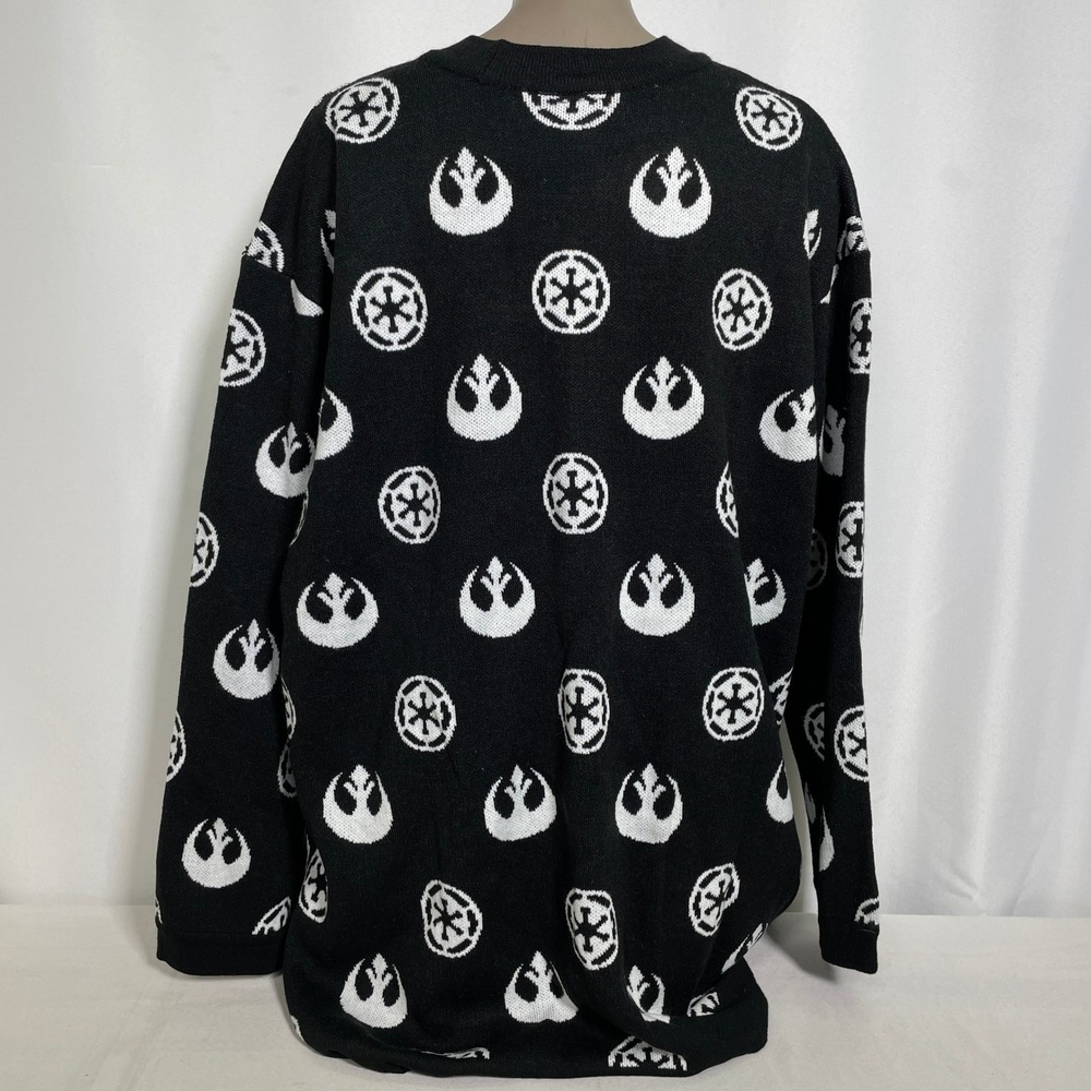 Star Wars Her Universe Black Rebel Empire Knit Cardigan Sweater Women's 3X - Picture 5 of 11